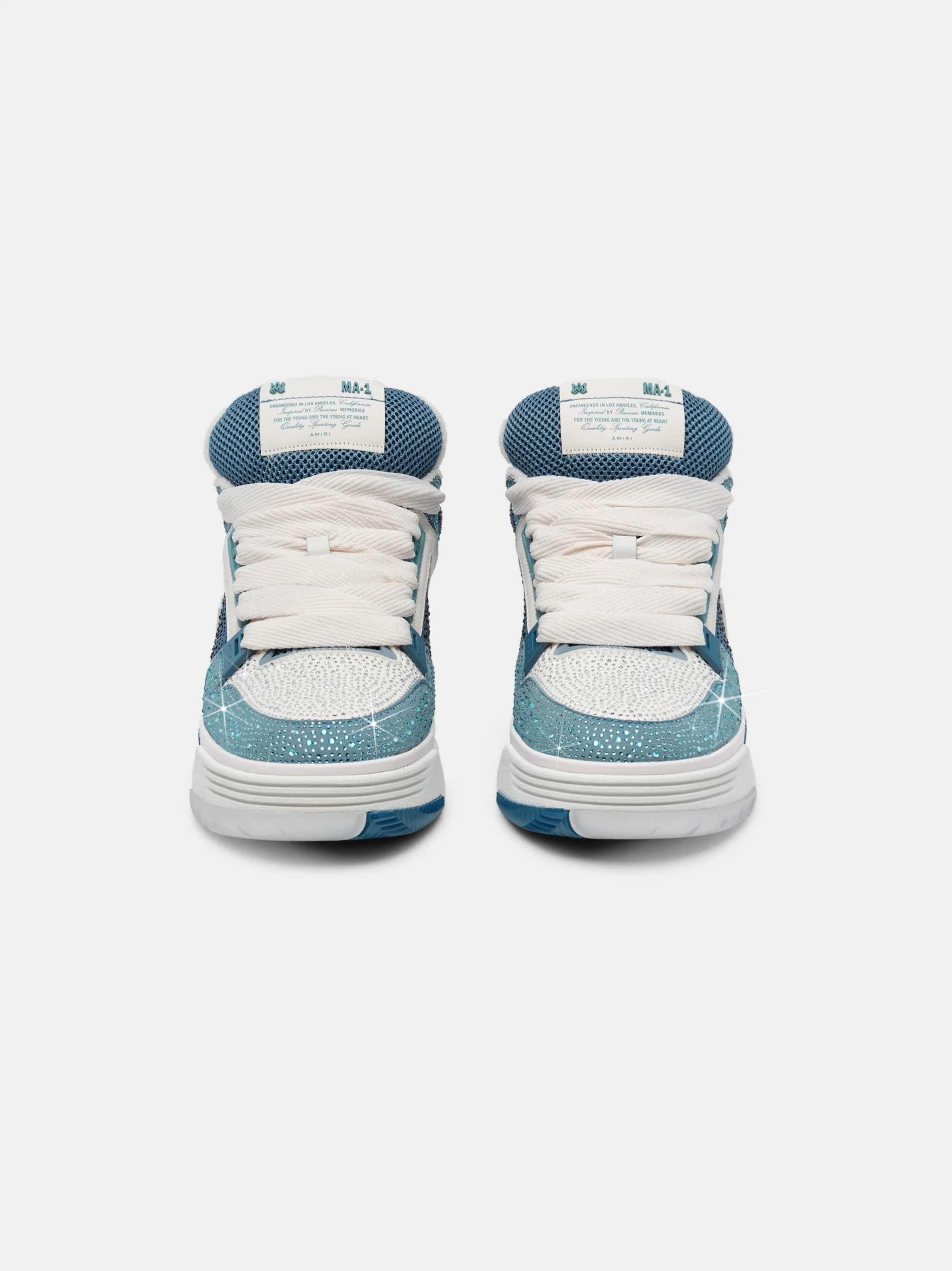 WOMEN - WOMEN'S CRYSTAL MA-1 - Dusty Blue - Image 3