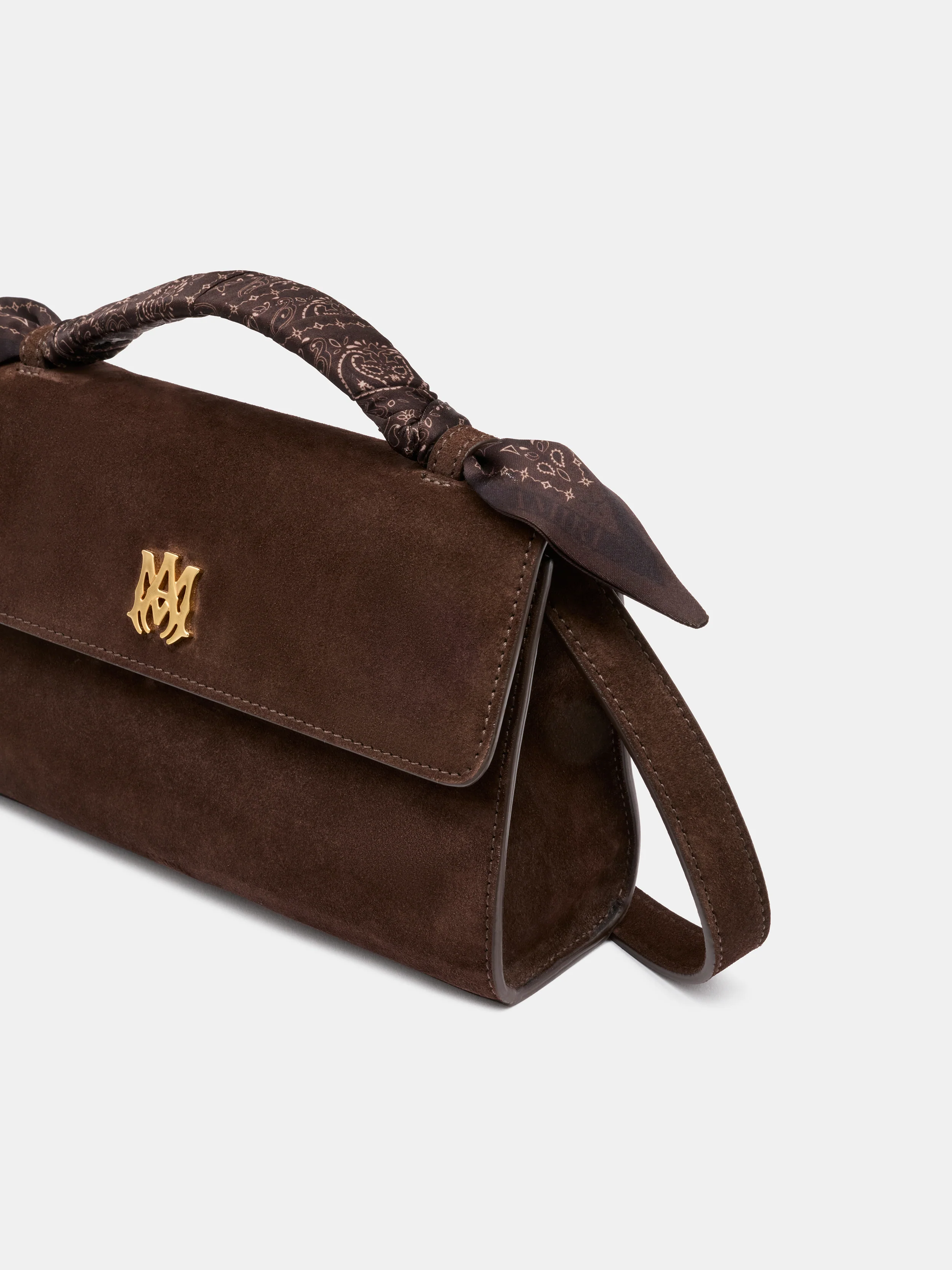WOMEN - WOMEN'S LONG MA POCHETTE BAG - Dark Brown - Image 4