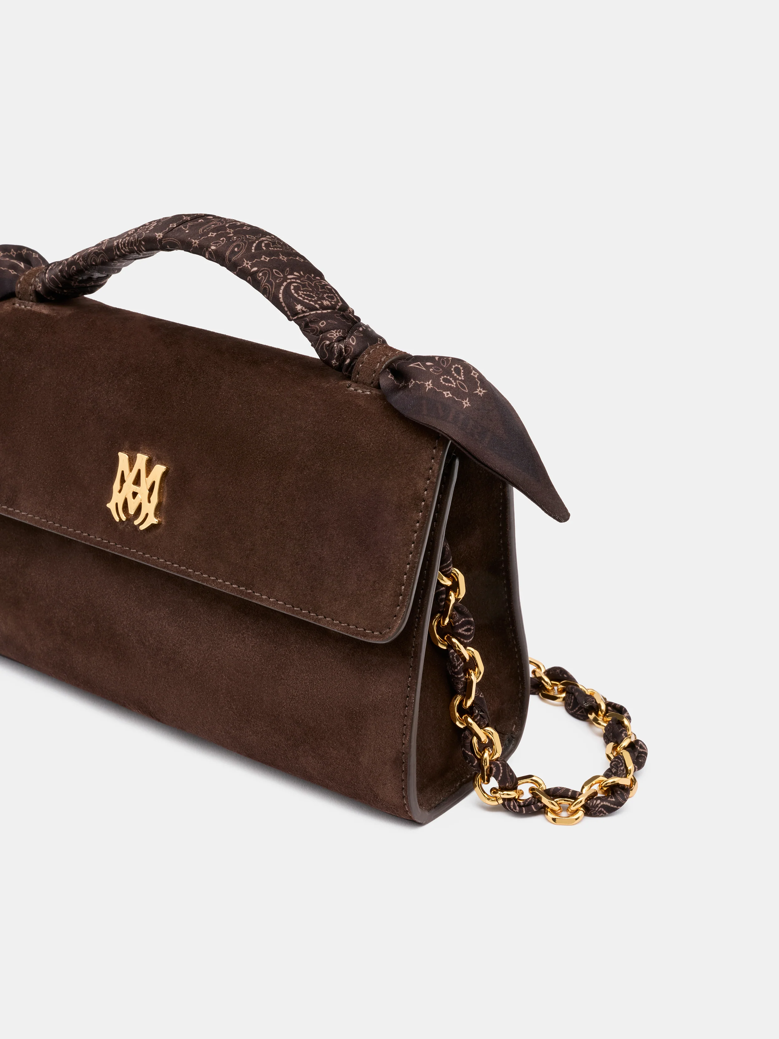 WOMEN - WOMEN'S LONG MA POCHETTE BAG - Dark Brown - Image 5