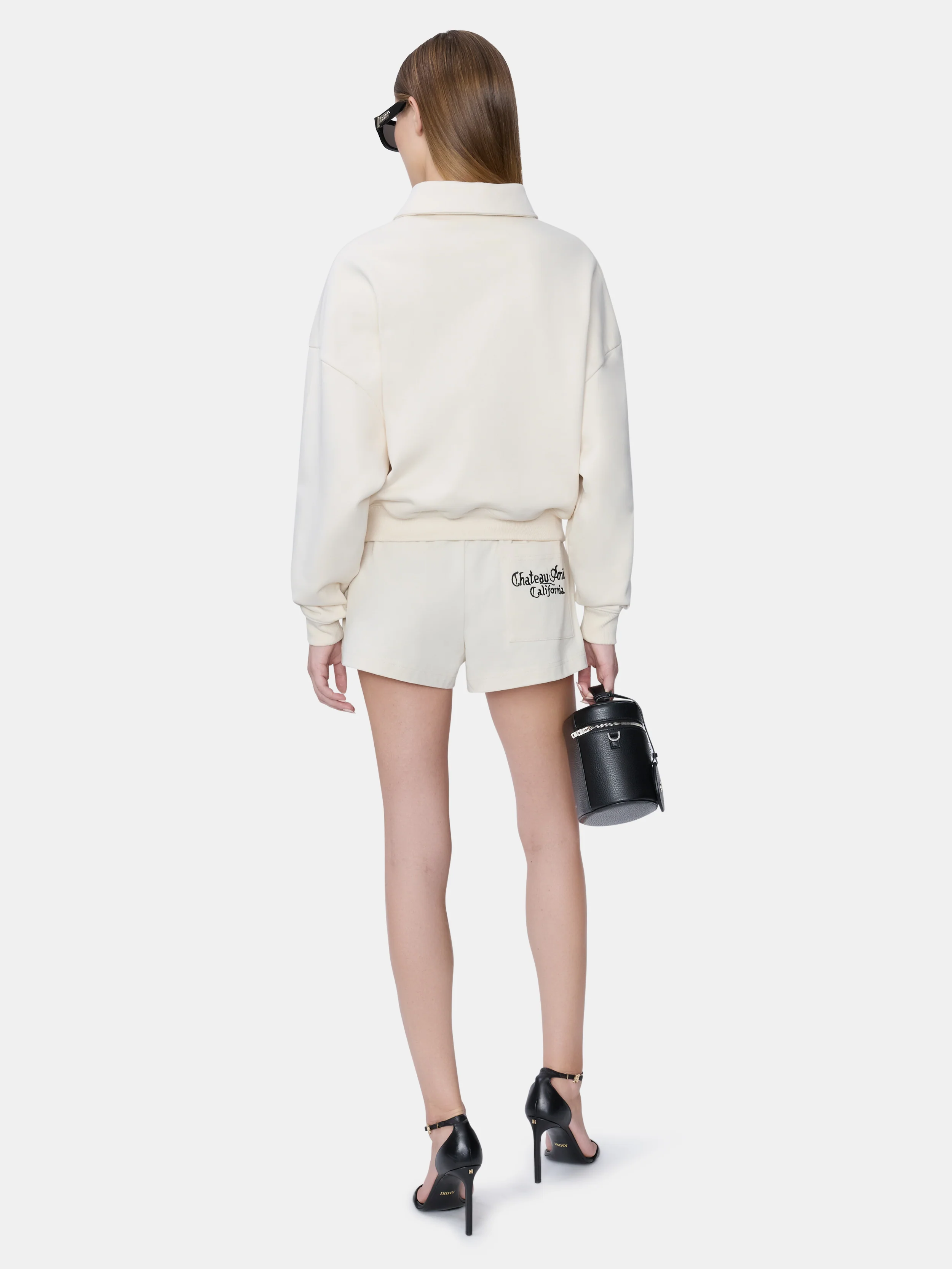 WOMEN - WOMEN'S MA CHATEAU POLO SWEATER - Alabaster - Image 4