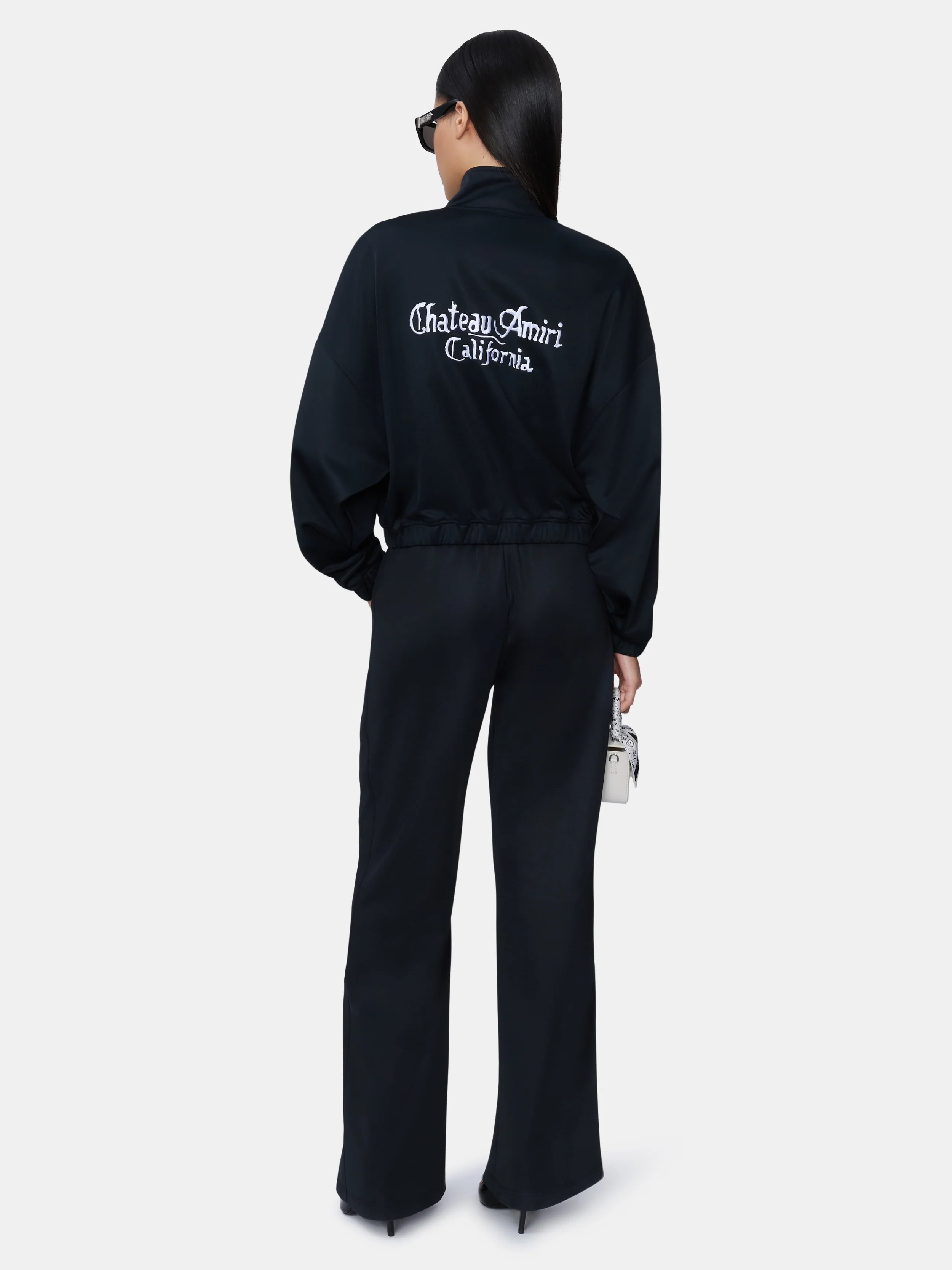 WOMEN - WOMEN'S MA CHATEAU TRACK JACKET - Black - Image 4