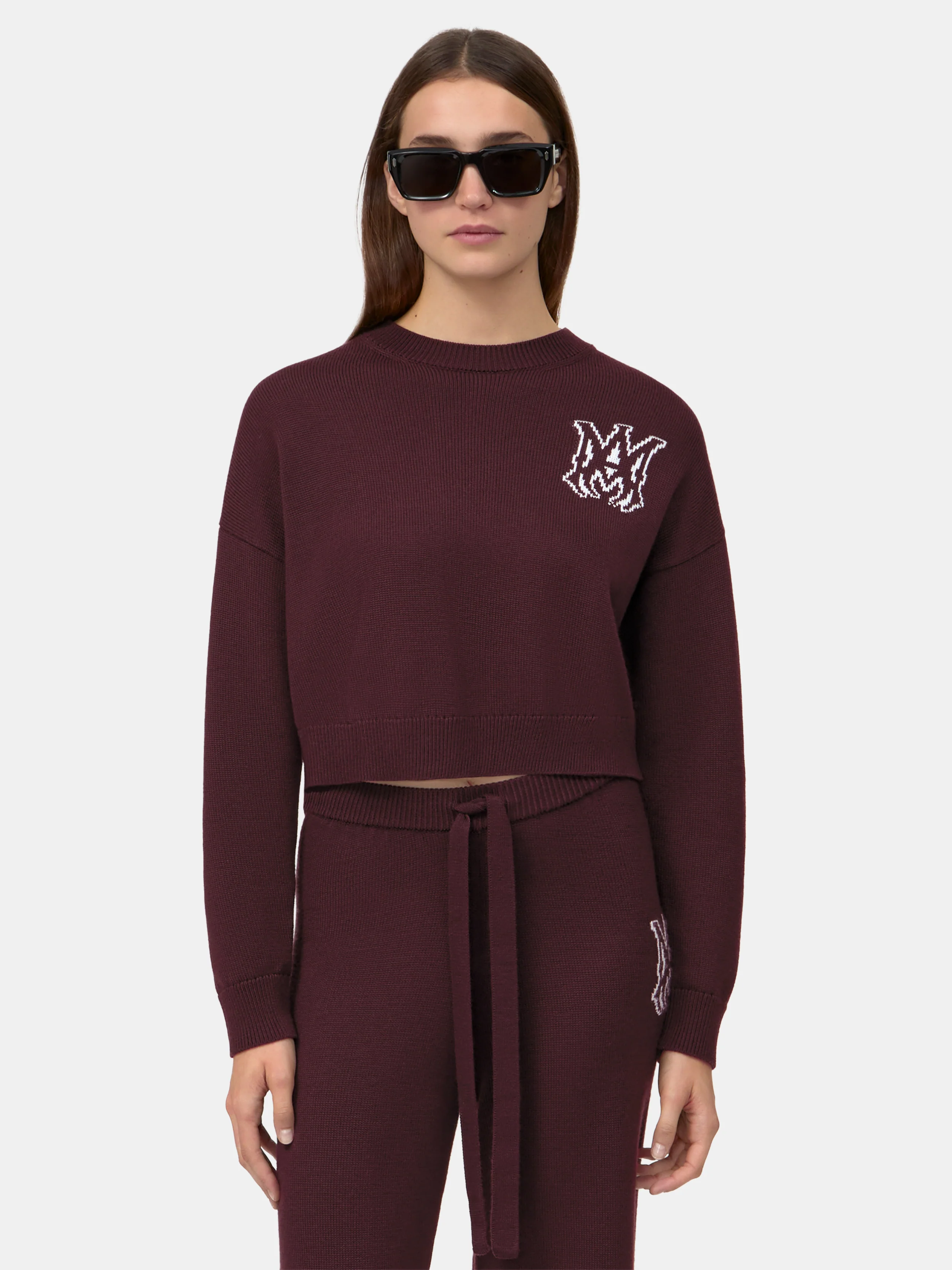 WOMEN - WOMEN'S MA CREW - Aged Port - Image 4