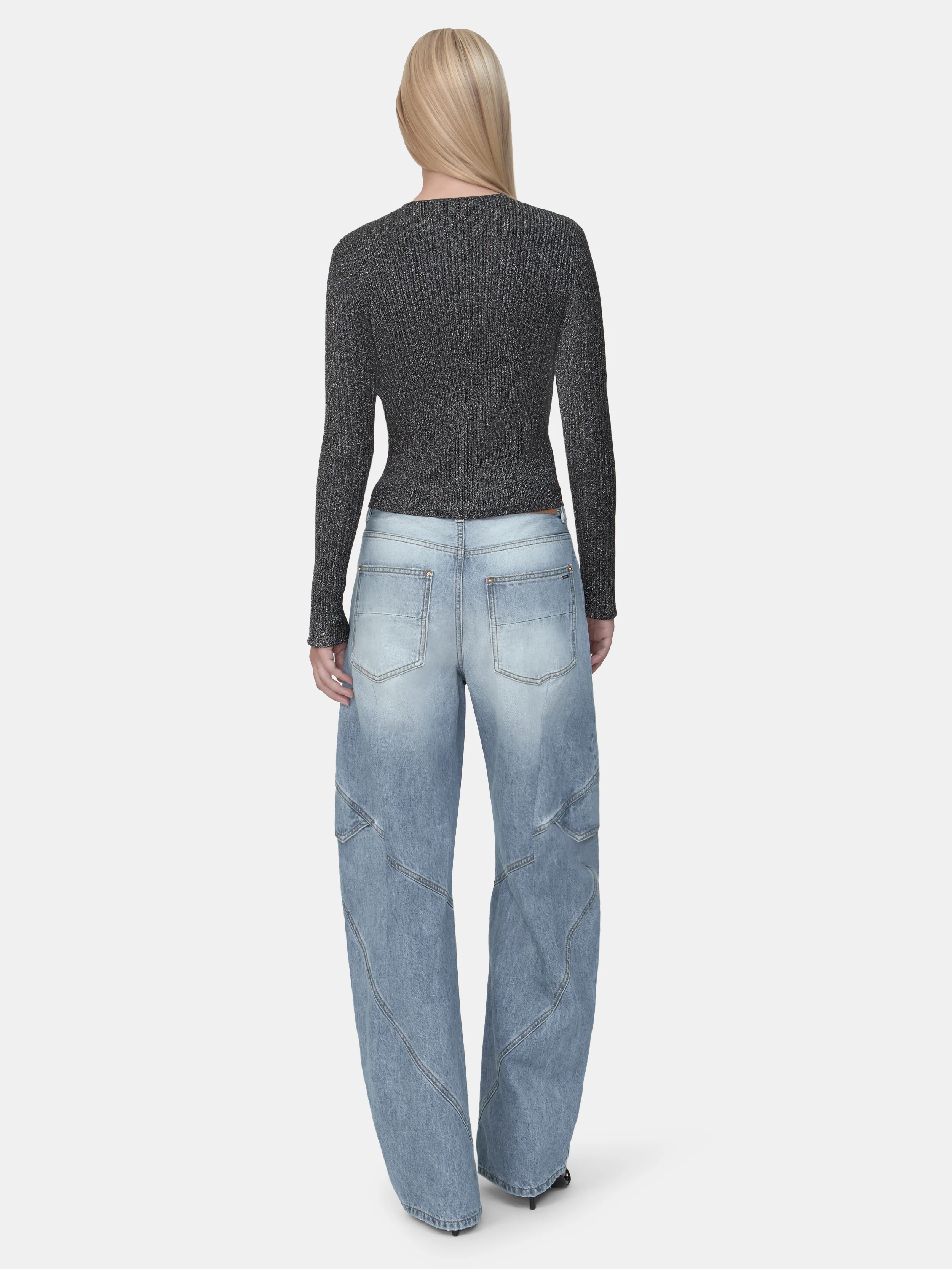 WOMEN - WOMEN'S MA HARDWARE CARDIGAN - Black - Image 4
