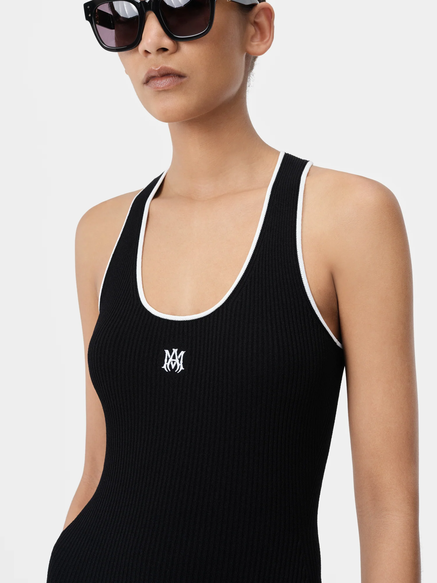 WOMEN - WOMEN'S MA MINI DRESS - Black - Image 3