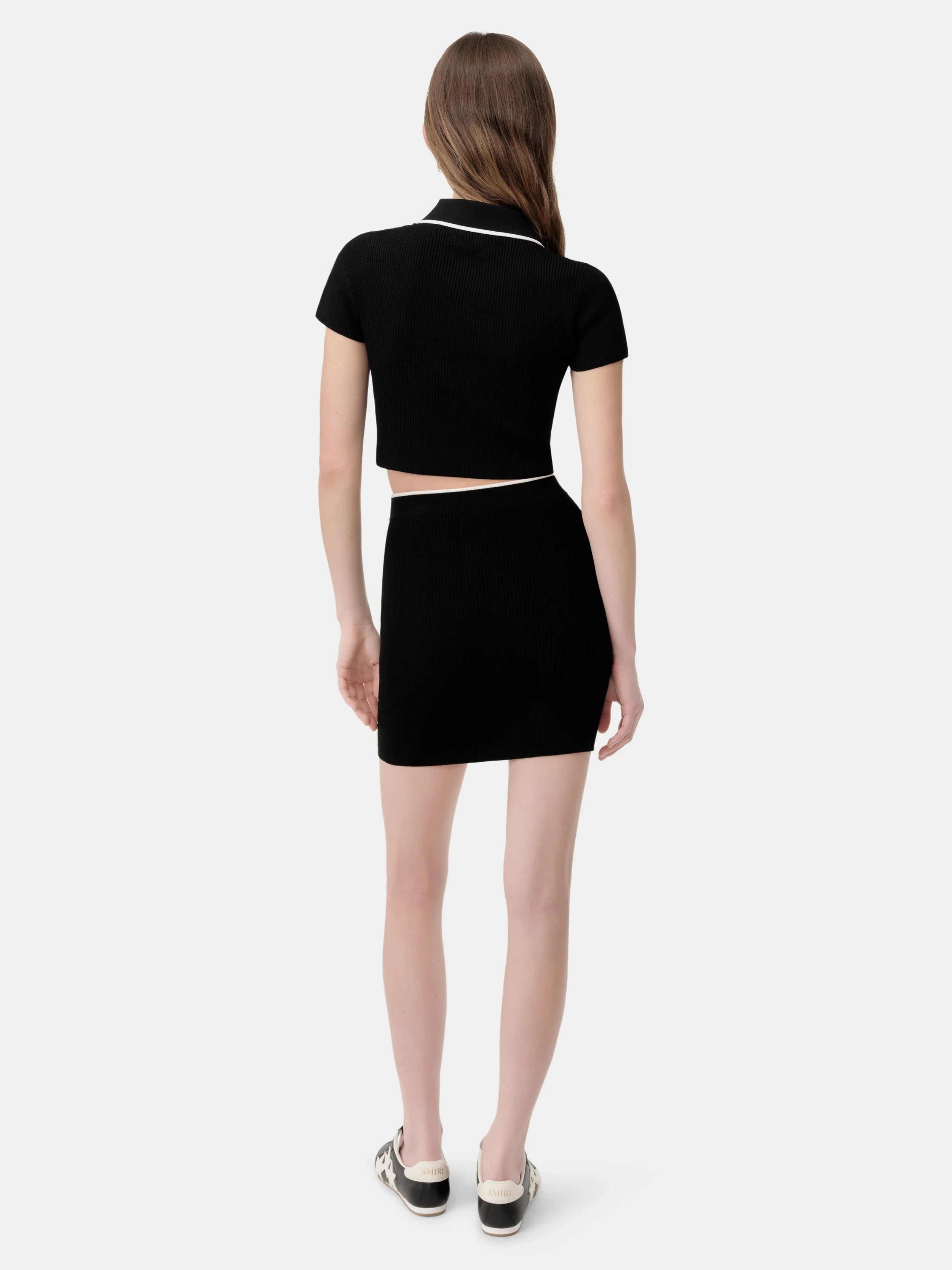 WOMEN - WOMEN'S MA MINI SKIRT - Black - Image 5