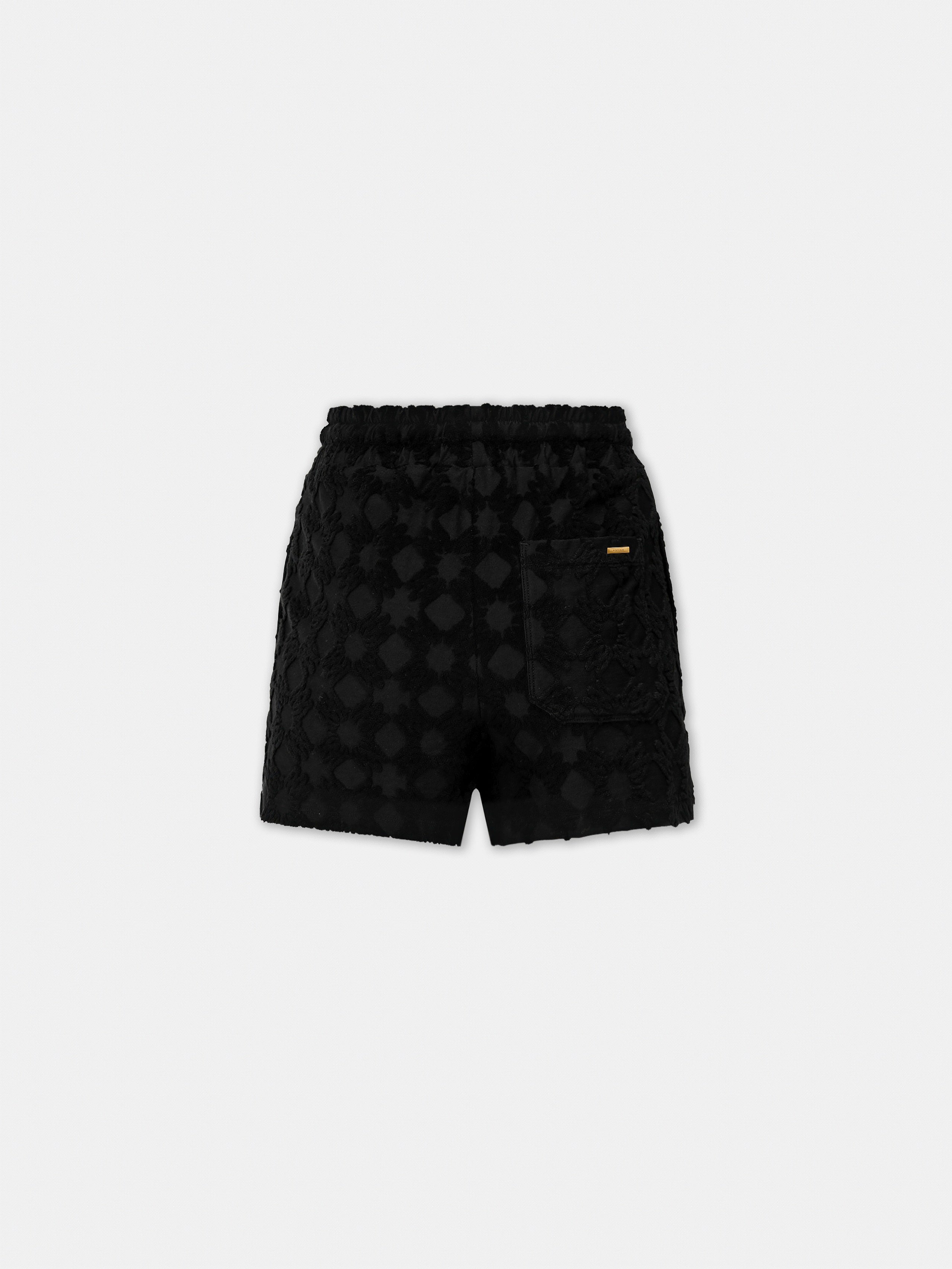 WOMEN - WOMEN'S MA QUAD TOWELING SHORT - Black - Image 3