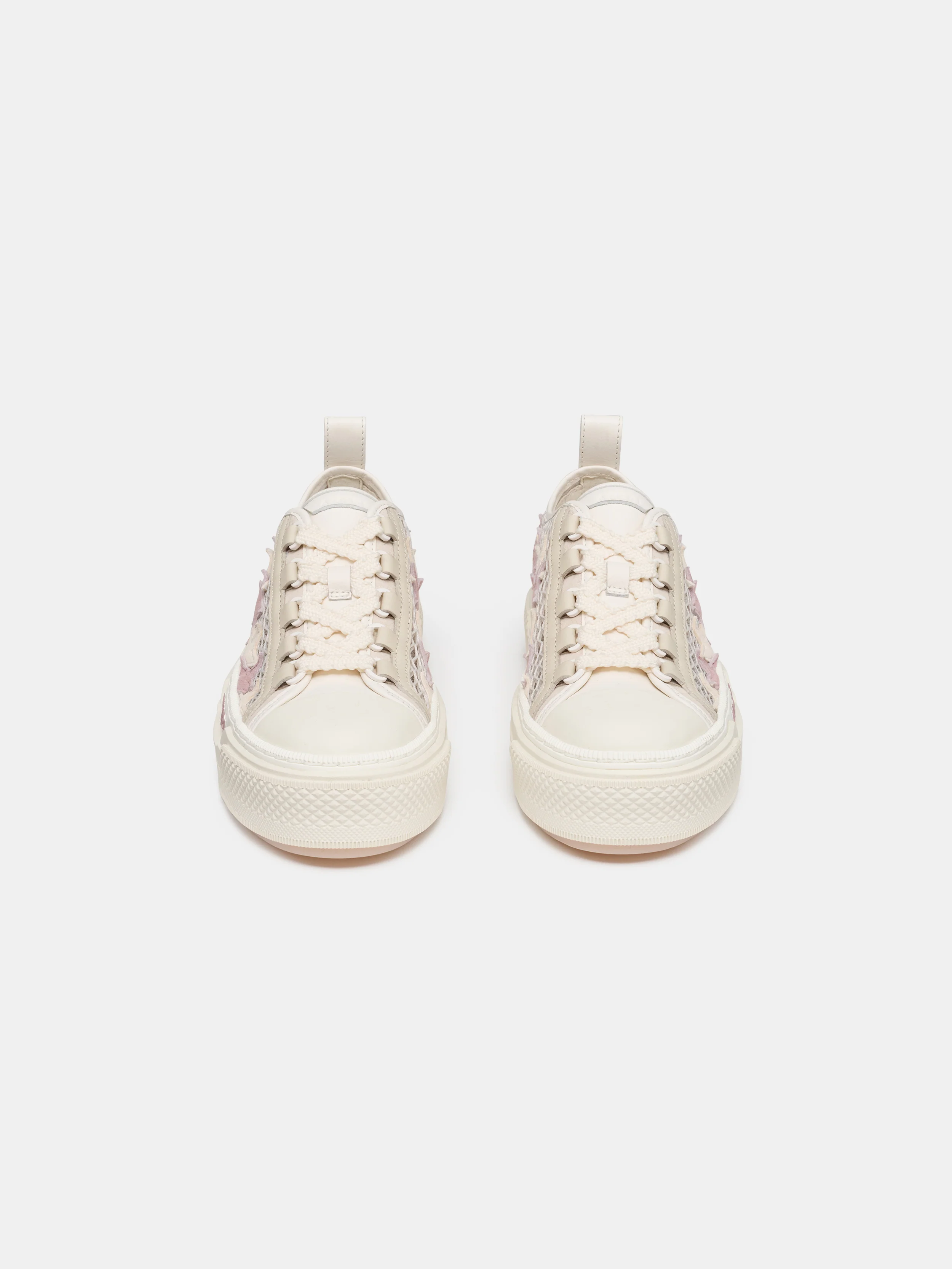 WOMEN - WOMEN'S MESH STARS COURT LOW - Alabaster - Image 3