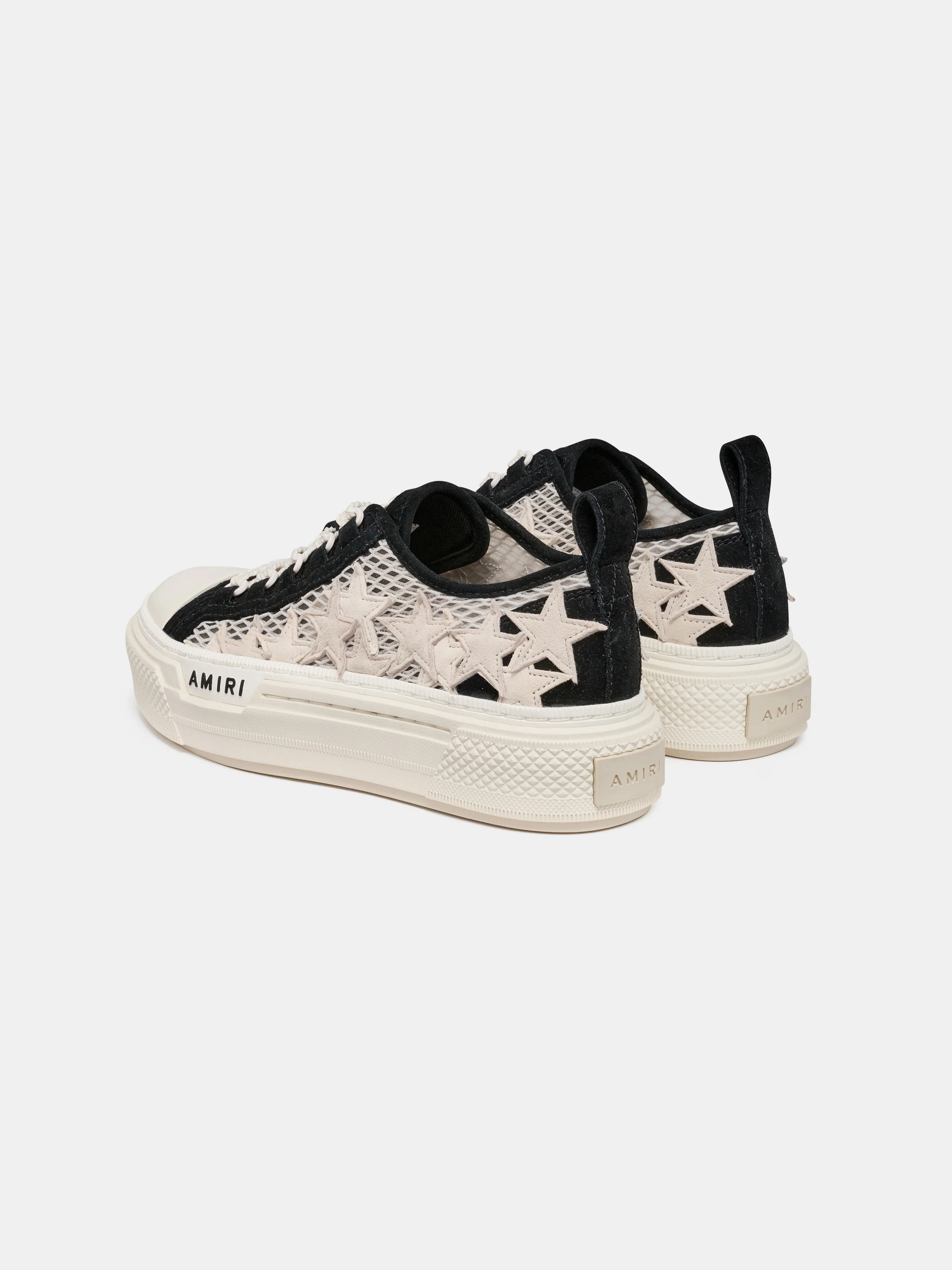 WOMEN - WOMEN'S MESH STARS COURT LOW - Black - Image 4