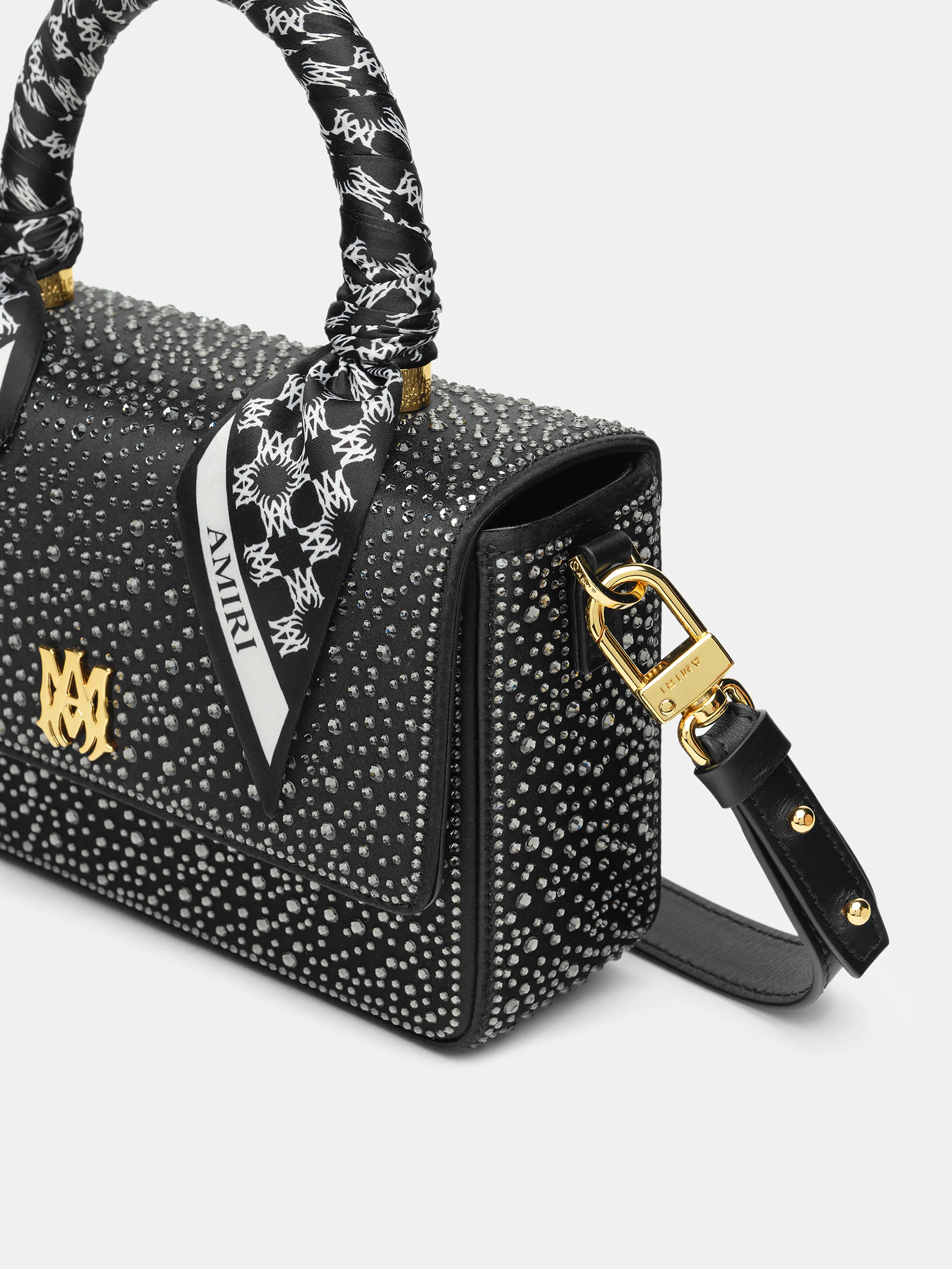 WOMEN - WOMEN'S MICRO LONG MA CRYSTAL - Black - Image 4