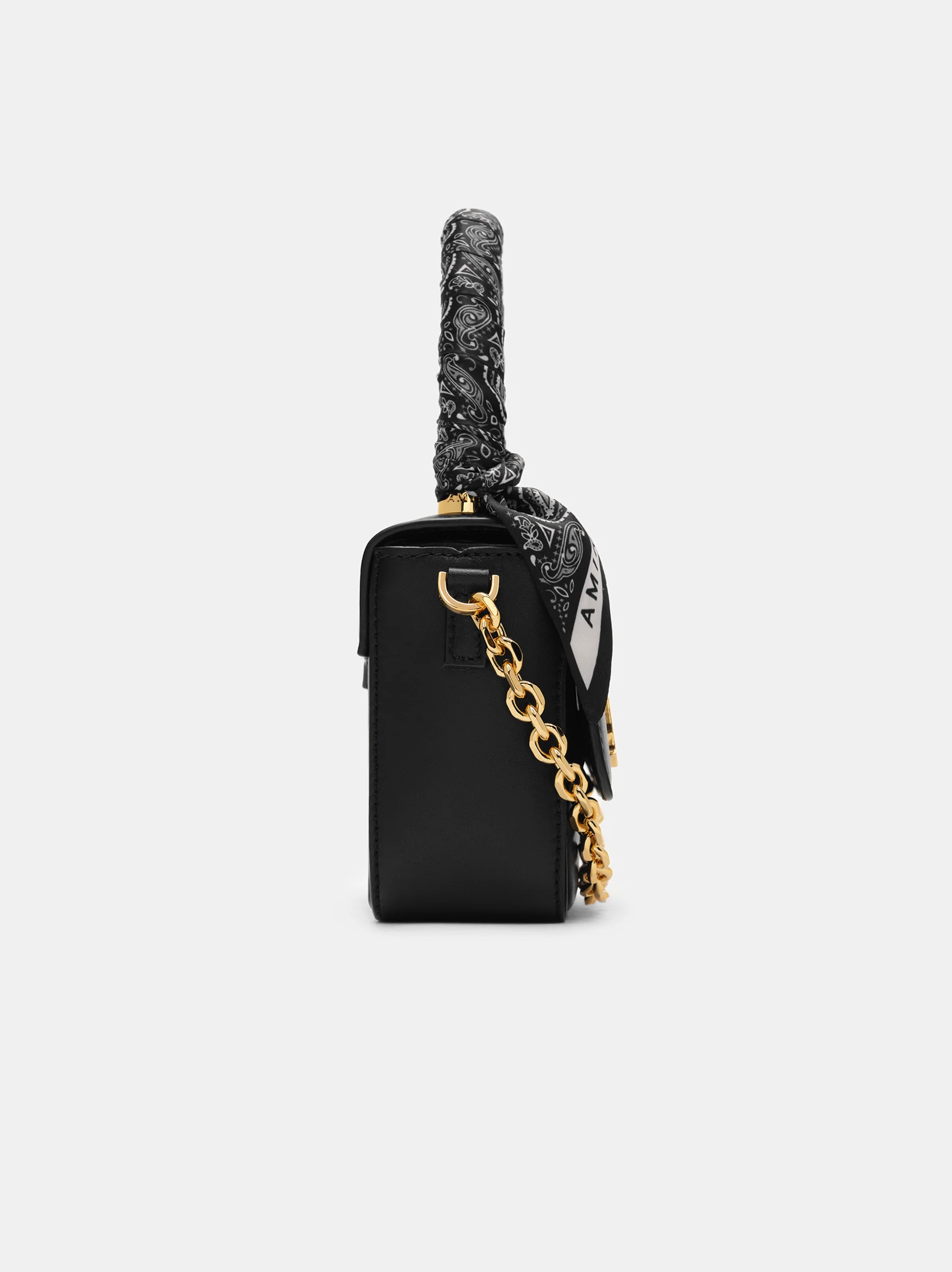 WOMEN - WOMEN'S MICRO MA BAG WITH CHAIN HANDLE - Black - Image 3