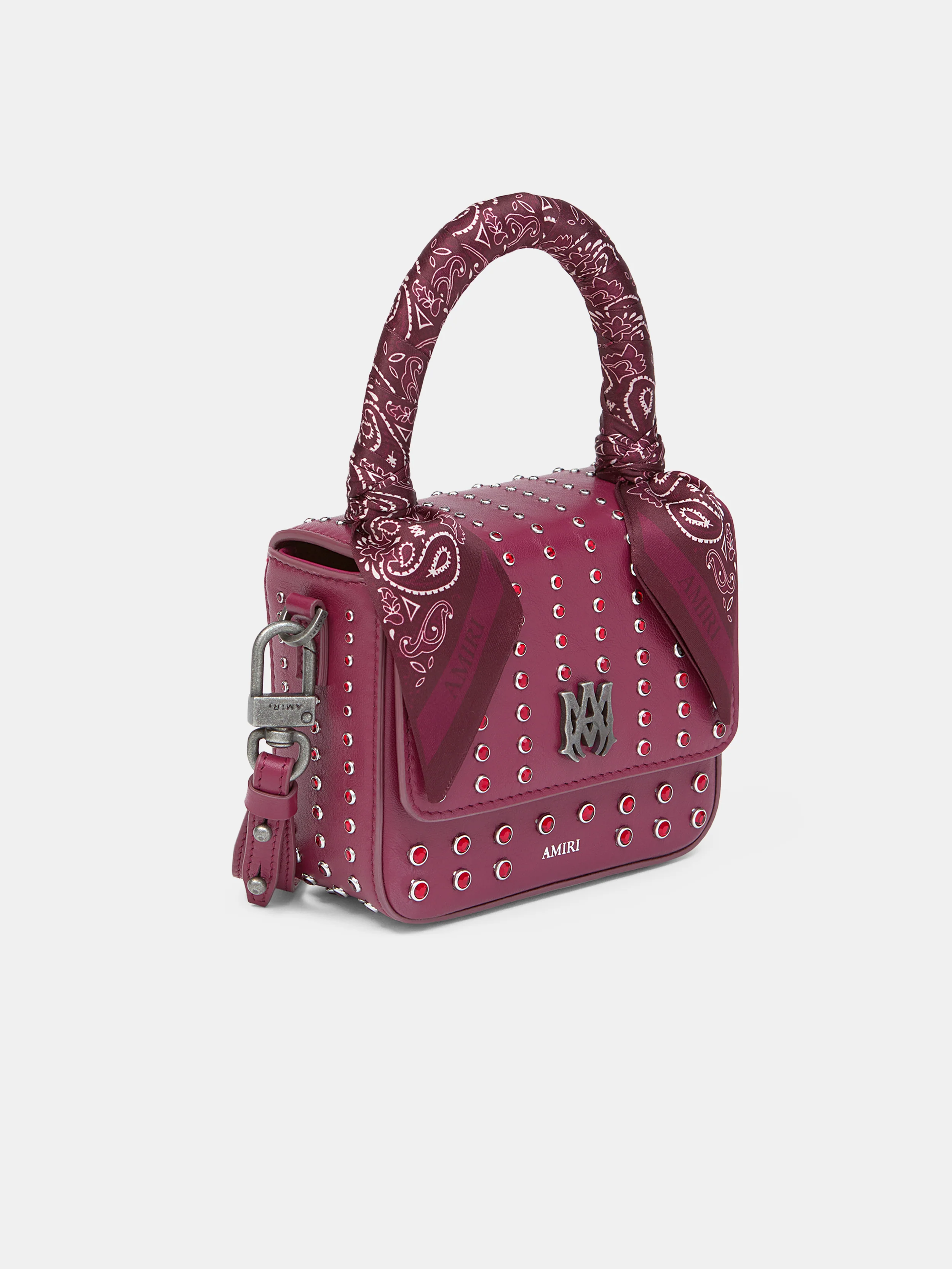 WOMEN - WOMEN'S MICRO MA STUD BAG - Aged Port - Image 3