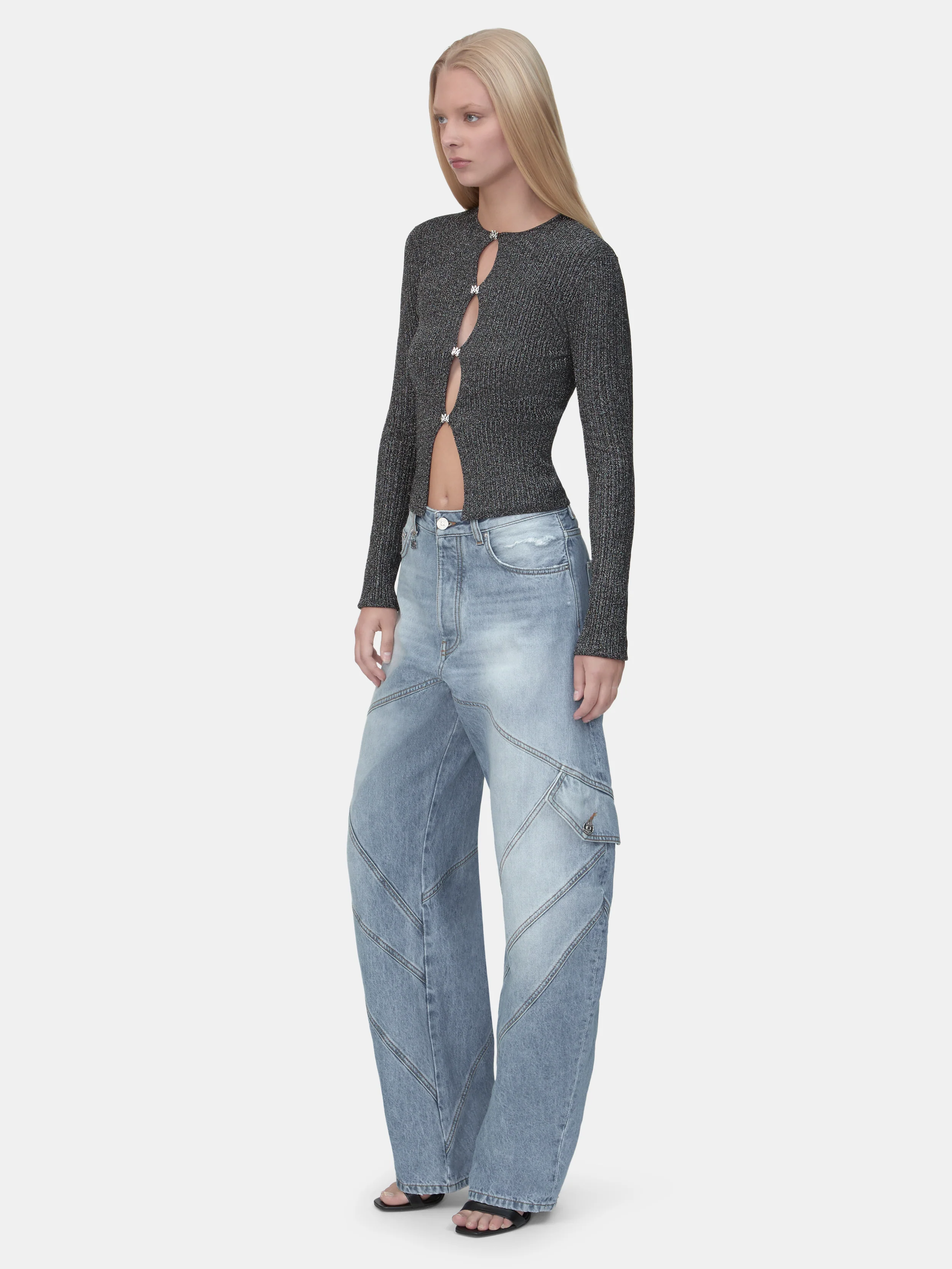 WOMEN - WOMEN'S PANELED JEAN - Indigo - Image 3