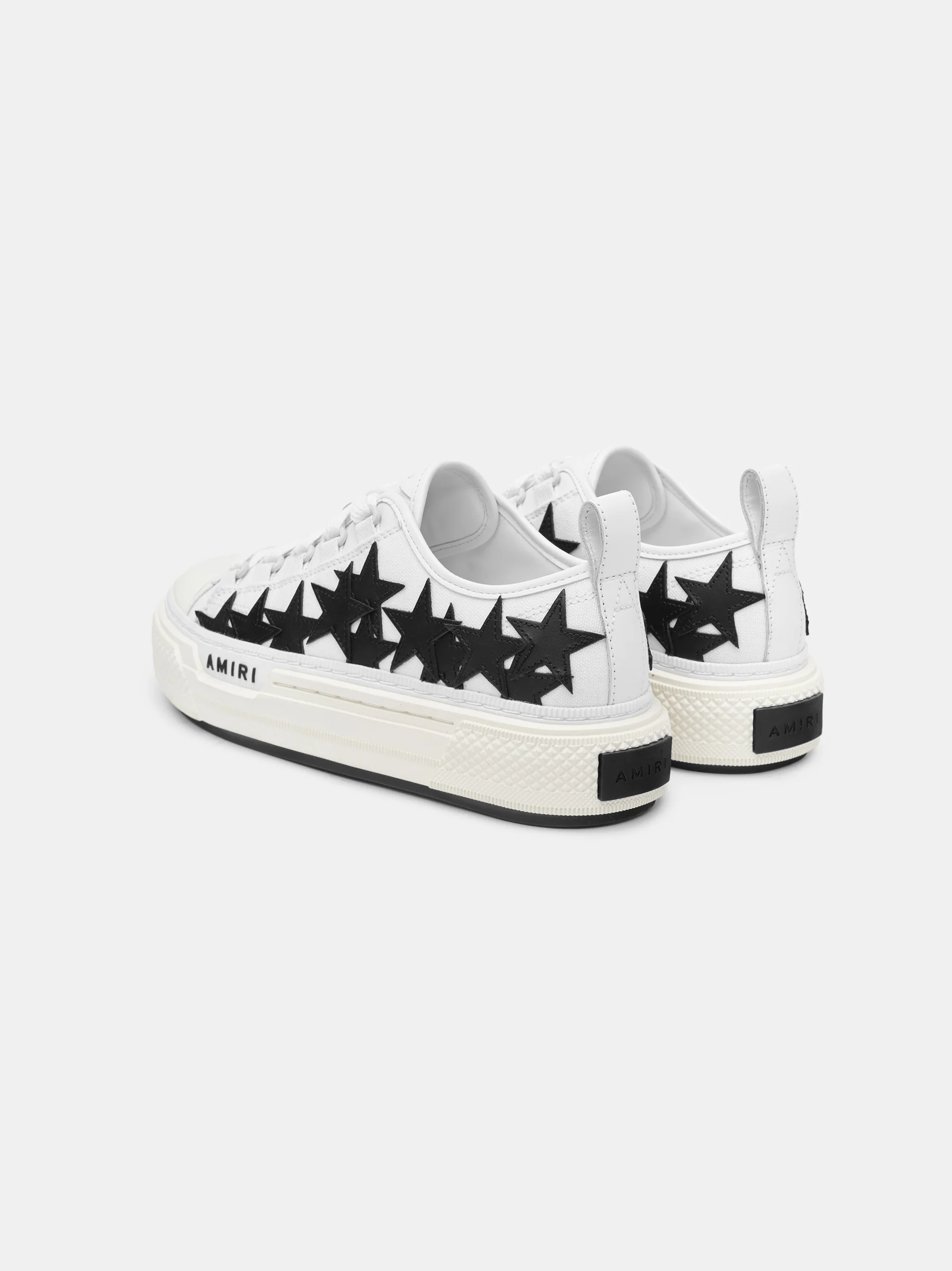 WOMEN - WOMEN'S STARS COURT LOW - WHITE/BLACK - Image 4
