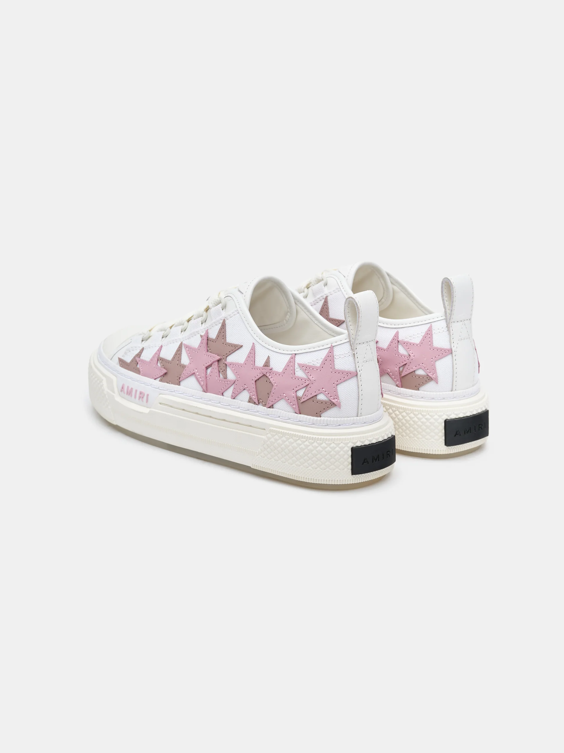 WOMEN - WOMEN'S STARS COURT LOW - WHITE/PINK - Image 4