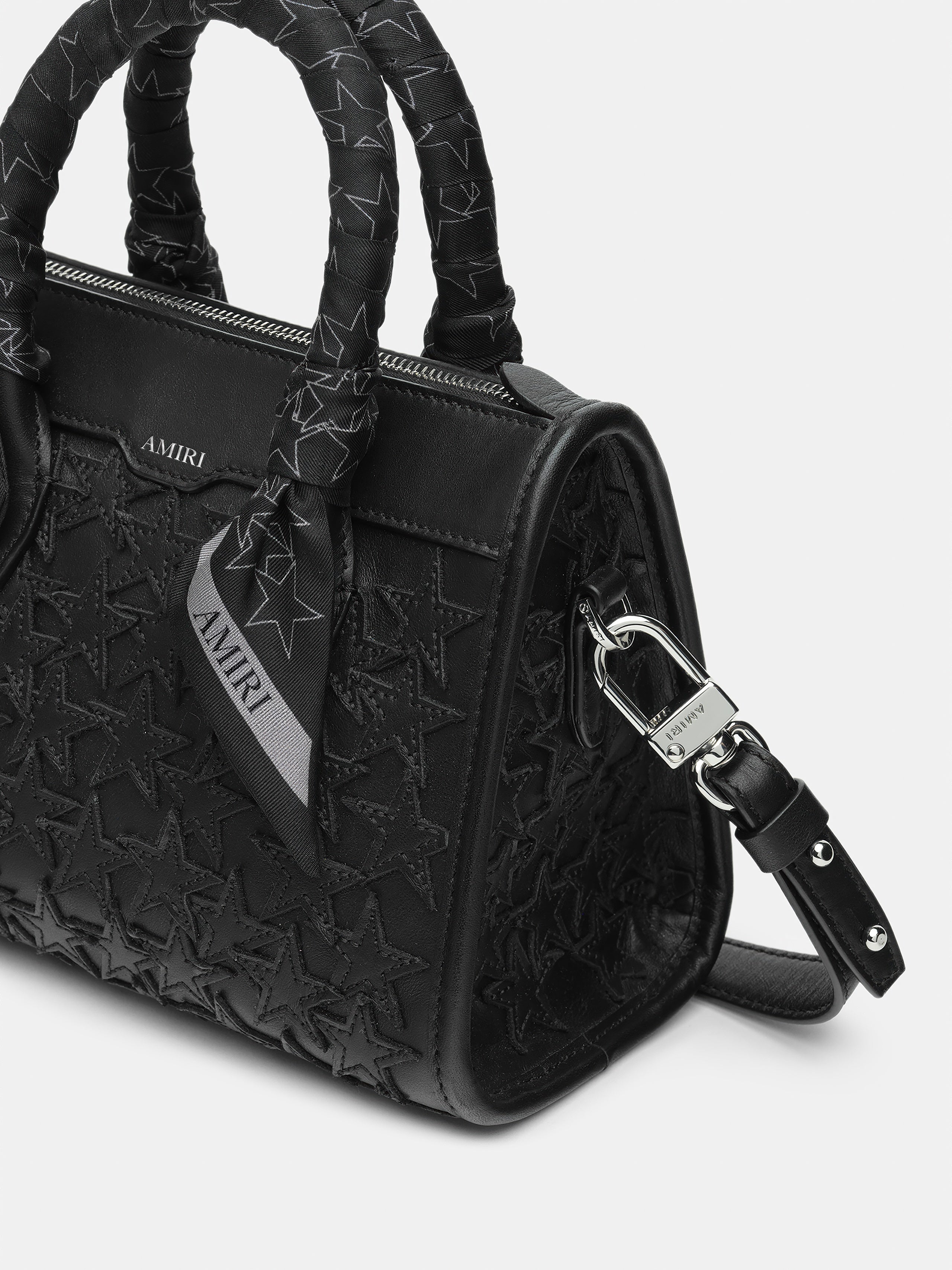 WOMEN - WOMEN'S STARS MICRO TRIANGLE BAG - Black - Image 4